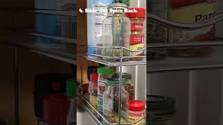 6 Brilliant Spice Rack Ideas for Your Small Kitchen #KitchenOrganization #SpiceRack #SmallKitchen