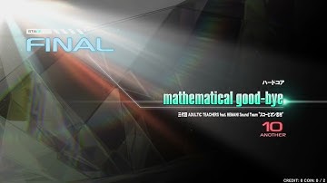 Beatmania IIDX 30 RESIDENT mathematical good-bye DPA