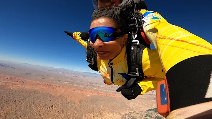 Michelle De La Cruz - Tandem Skydive in Las Vegas ...