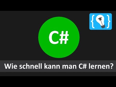 Wie schnell kann man C# lernen?