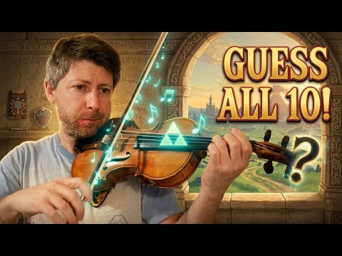 Top 10 Zelda Music on Violin - Can You Name Them All? 🎻