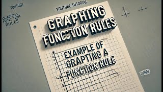 Graphing Function Rules - Example of Graphing a Function Rule - Algebra I