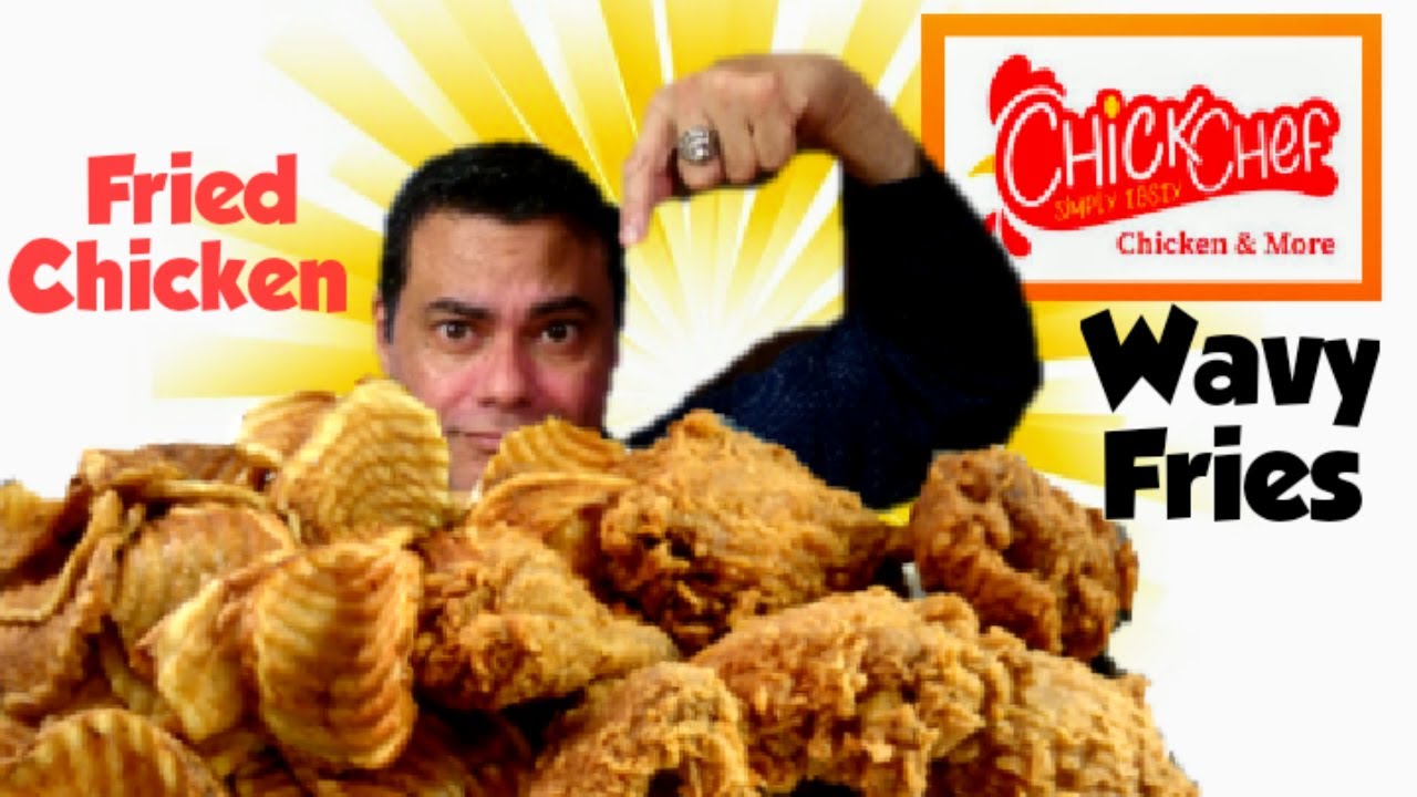 CHICK CHEF FRIED CHICKEN+WAVY FRIES-Review.!! - YouTube
