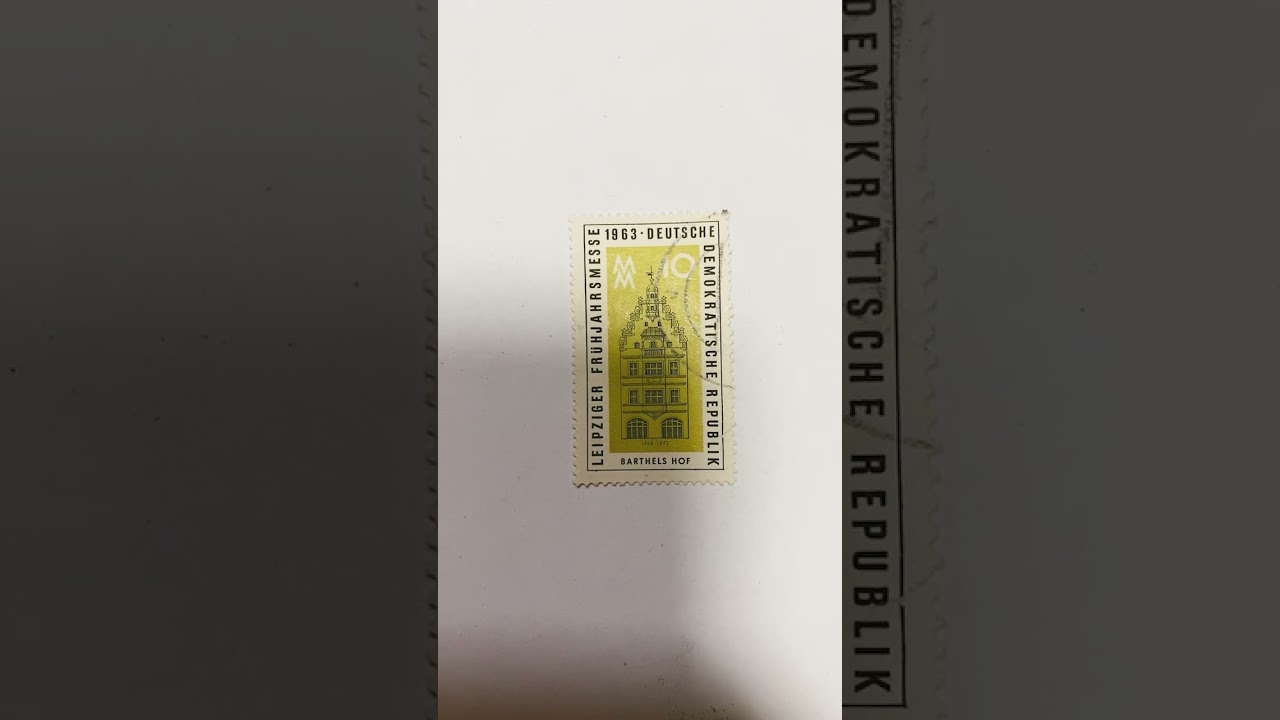 Barthels Hof. Leipzig Spring fair 1963