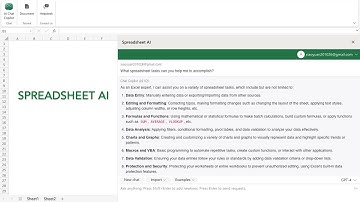 Spreadsheet AI Demo 20231005