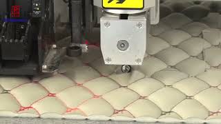 Richpeace Single Layer Cutting Machine for Quilted Leather Cutting