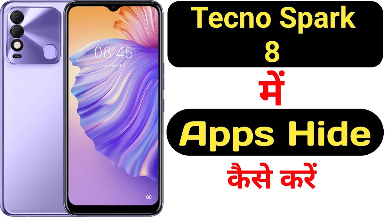 How to hide apps in Tecno Spark 8 || Tecno Spark 8 me app kaise hide kare ||