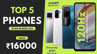Top 5 Mobile Phone Under 16000 in June 2021 | Best Smartphone Under 16K | Budget Phones 2021 India