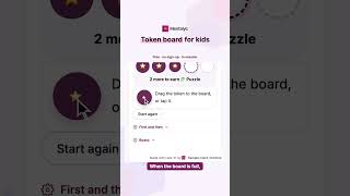 Token Board With a Child in Session (Free First-Then Tool) Token Board With a Child in Session (Free First-Then Tool)