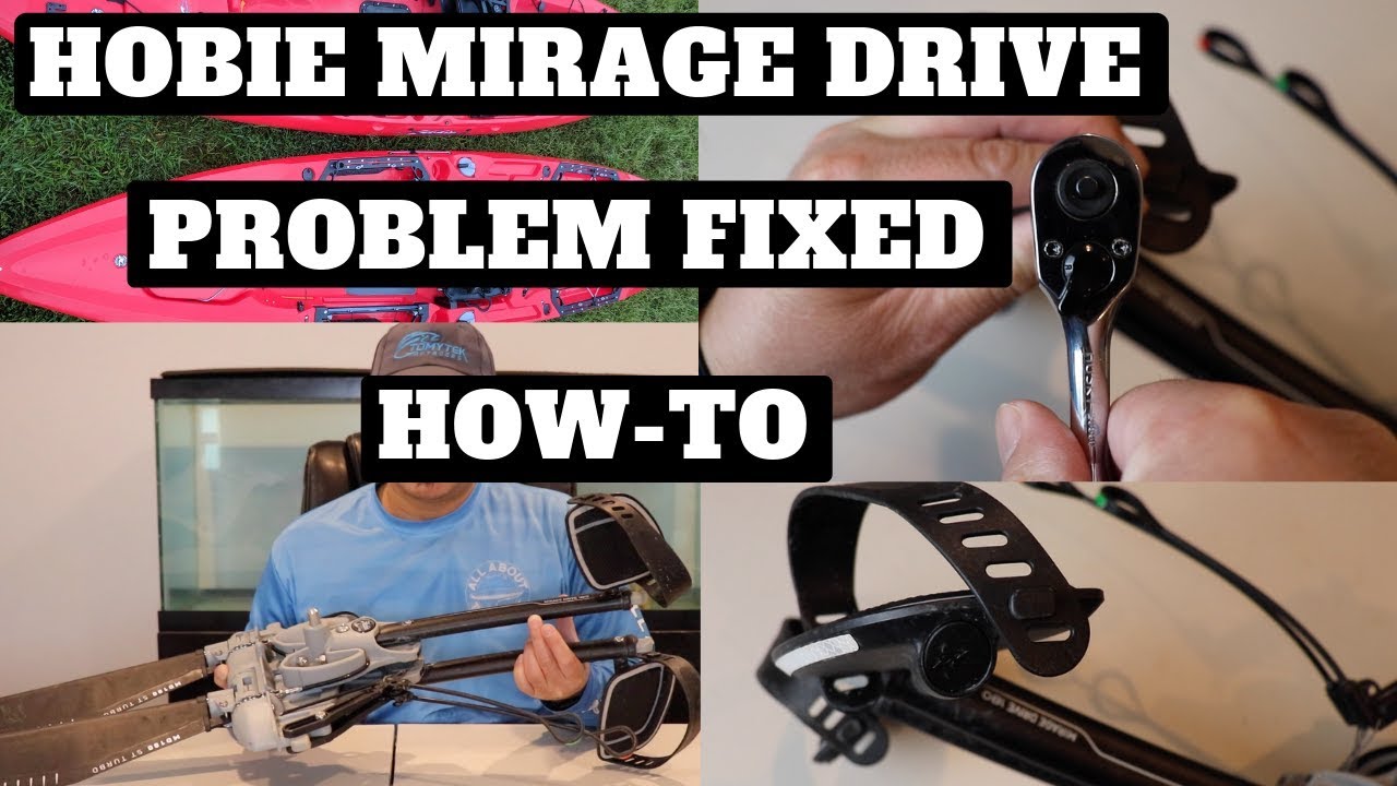 Hobie Mirage Drive 180 Pedal Falls Off Problem Fixed