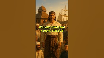 Walang Sungsang, pendiri Cirebon, pusat penyebaran Islam dan kota perdagangan. #walangsungsang