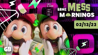 Super Mario Bros at the Super Bowl | Game Mess Mornings 02/13/23