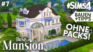 Die Sims 4 Haus bauen ohne Packs + Tipps | Base Mansion 7: Küche & Esszimmer (deutsch)