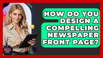 How Do You Design A Compelling Newspaper Front Page? - Graphic Design Nerd