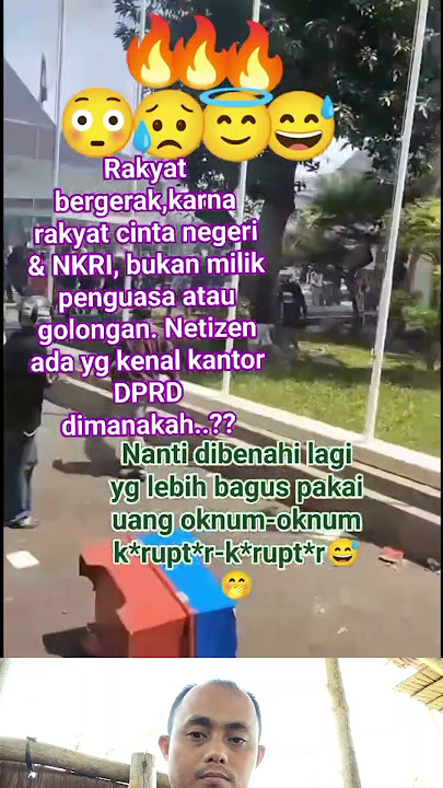 Rakyat bergerak karena cinta NKRI #trending #highlights #dpr #demo