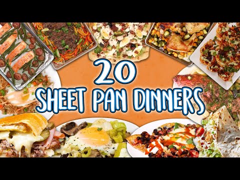 20 Sheet Pan Dinners | Recipe Super Compilation | Well Done