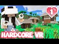 💙Let's Play Minecraft Hardcore VR! A New World! Ep.1