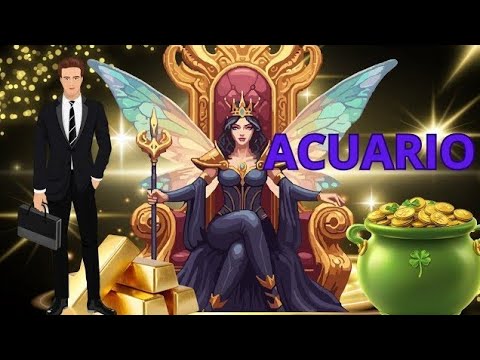 Acuario LA FORTUNA TOCA TU PUERTA ,SE ARREPENTIRA TARDE DE LO QUE PERDIO CONTIGO
