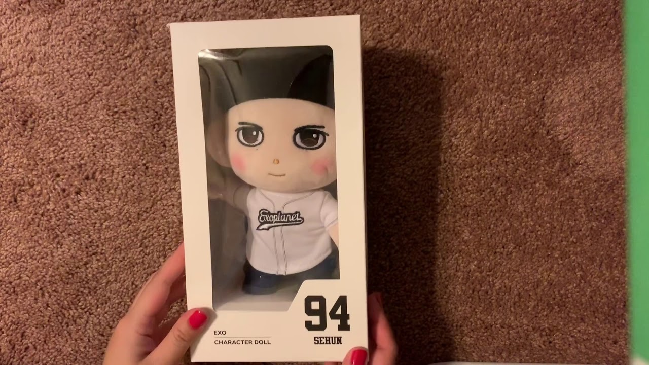 Sehun Exo Character Doll Unboxing