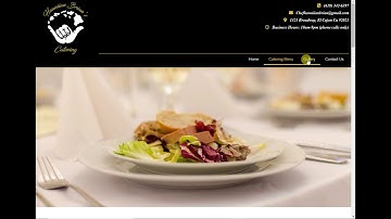 Build a Beautiful catering Website on WordPress | Catering Website Creator | Creative website