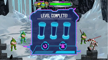 TMNT Portal Power FROZEN WORLD 2 (Android, iOS) Gameplay Walkthrough
