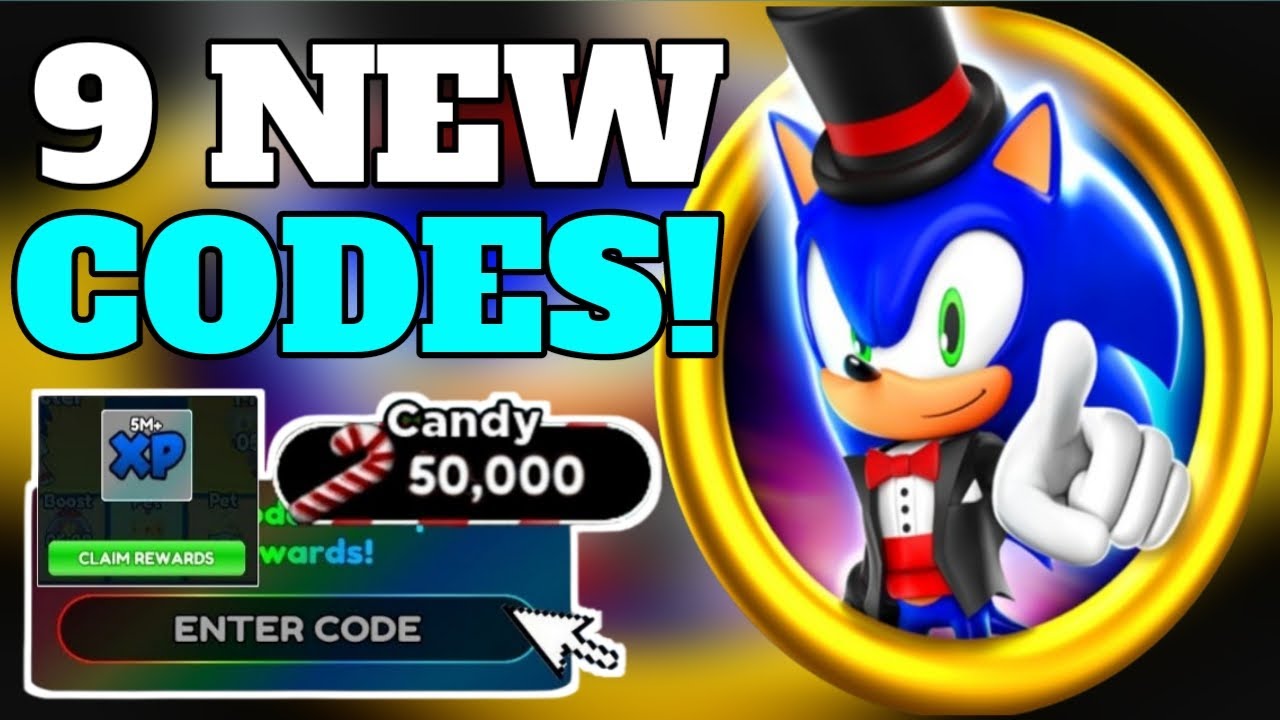 Roblox : Code Sonic Speed Simulator December 2023 - Alucare