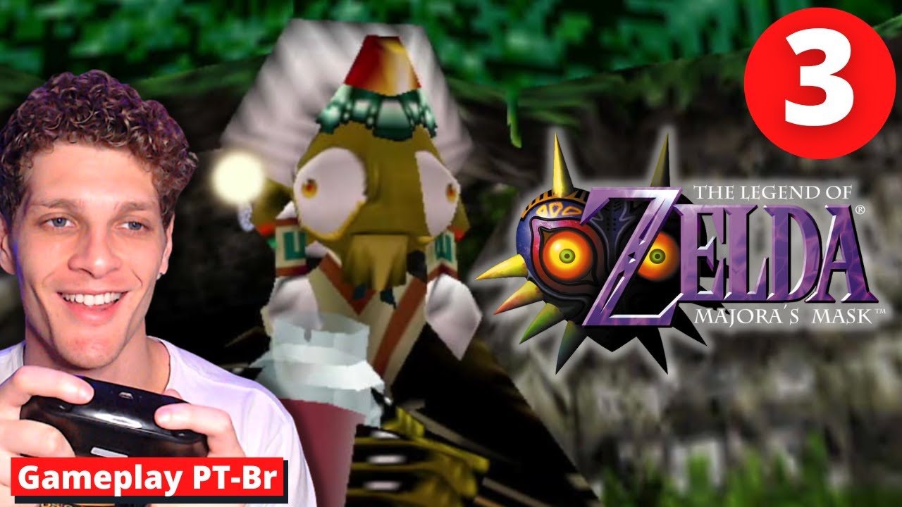SALVAMOS a BRUXA de ZELDA MAJORA'S MASK #3 - [Gameplay PT-BR