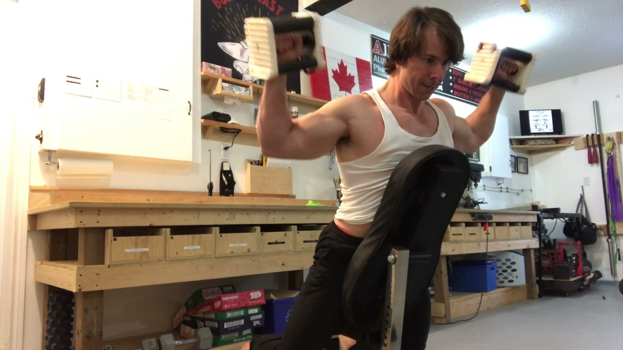 Chest Supported Ahrens Press to Negative Trap 3 Raise YouTube