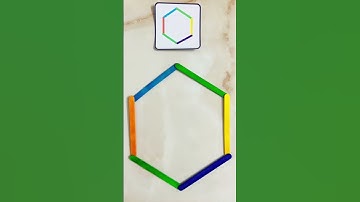 Popsicle Stick Shapes and Pattern Matching Cards