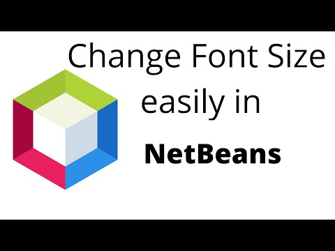 Change Font Size / Font Class / Font Style in NetBeans IDE.