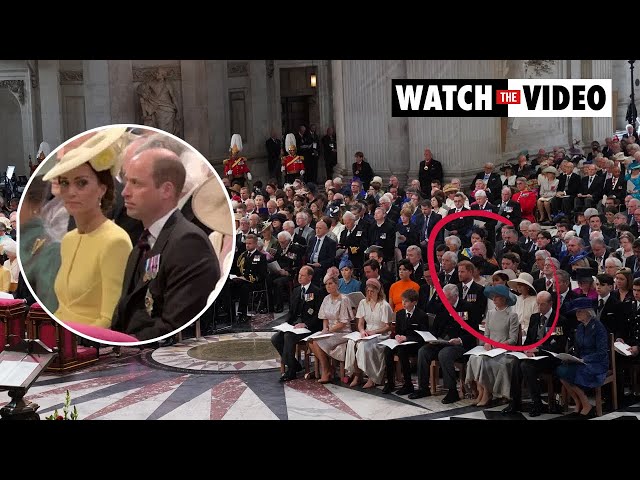 Royal fans spot Meghan Markle's 'reaction' to Kate Middleton during Jubilee class=