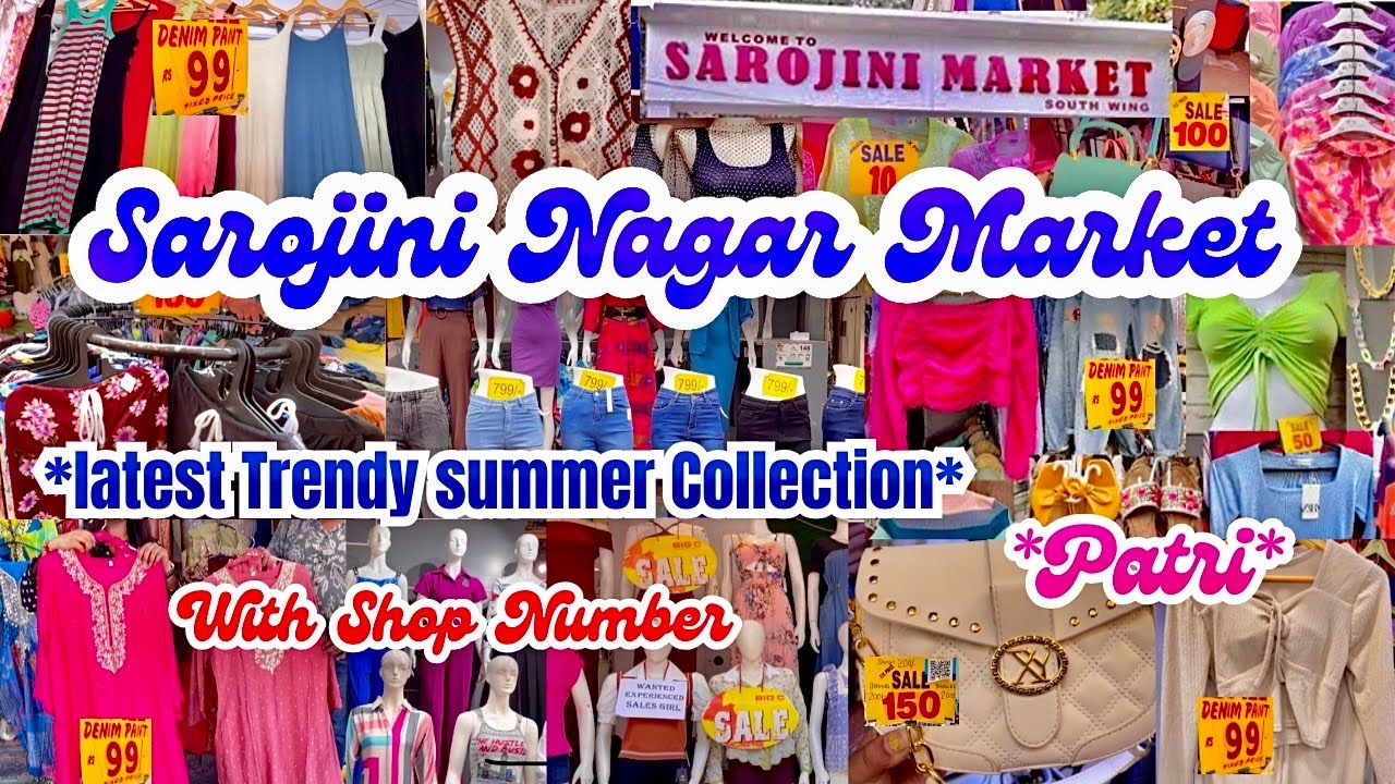 Sarojini Nagar Market Delhi | Latest Collection with Shop Number April 2025 | That Pinkish Girl