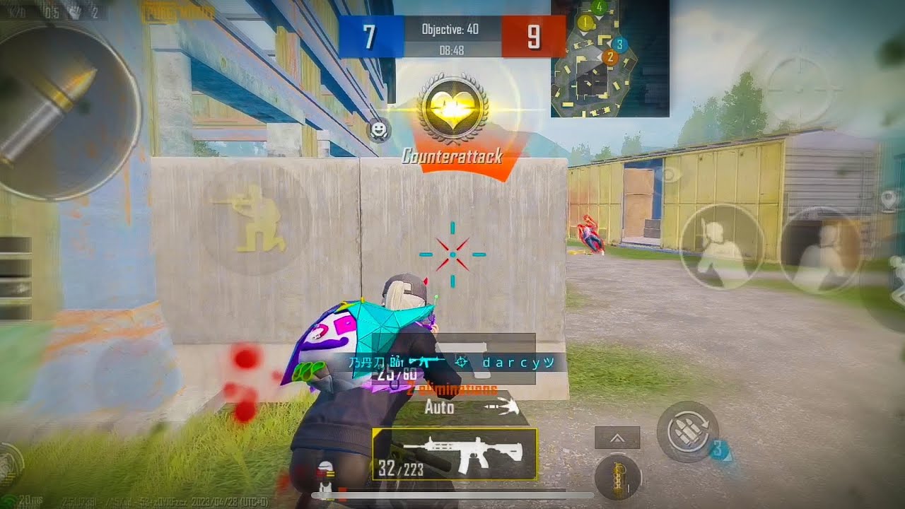 Triple headshot Pubg mobile