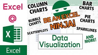 Excel at Excel | Tutorial 24: DATA VISUALIZATION | Excel Level 1 Video || MS Excel Tutorials