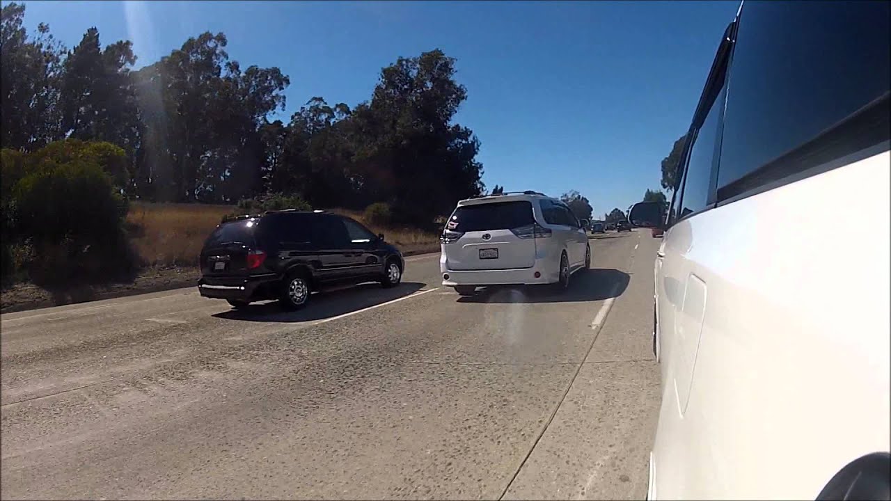 3 lowered Siennas GOPRO'd