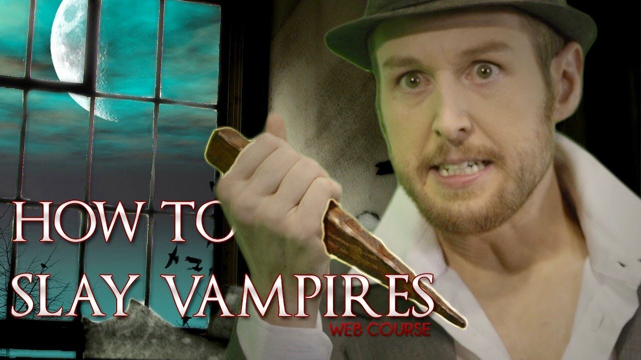 How to Protect, Ward Off and Slay Vampires. Introduction course - YouTube