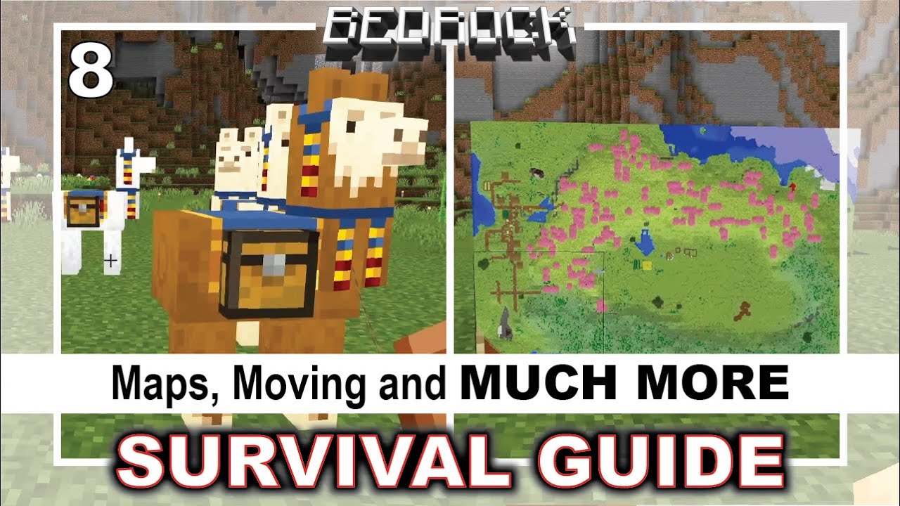 Ultimate Bedrock Survival Guide: Maps, Mules, Moving, and MUCH MORE ...