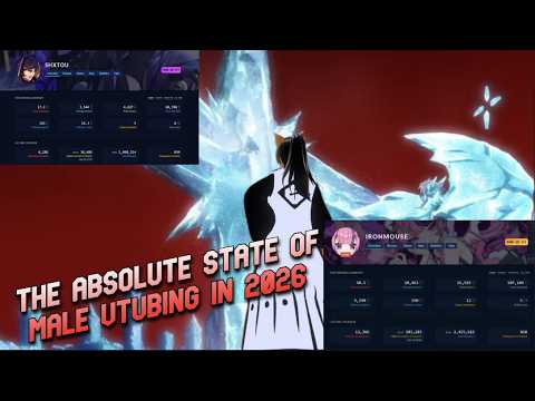 ITS A GRIND OUT HERE! THE ABSOLUTE STATE OF MALE VTUBING IN 2026 React ft@DepressedNousagi