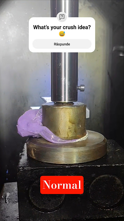 Crushing Slime Box – One Piece Flew Out! 💥😳#slime #hpczone #hydraulicpress