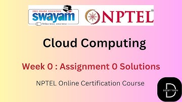 Cloud Computing Week 0 Assignment Answers || July-2025 || NPTEL