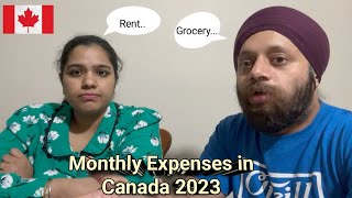 Monthly Expenses in Canada 2023 #canada #moncton #newbrunswick #trending #informative #canadavlogs