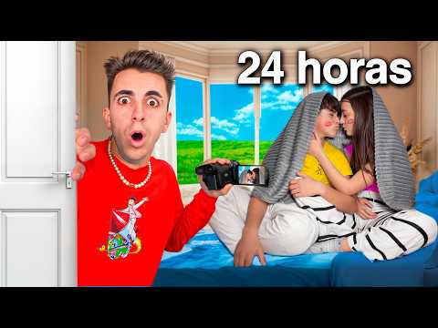 24 HORAS ESPIANDO A MI HERMANO Y MI HIJASTRA… *no debería de haber visto esto!*