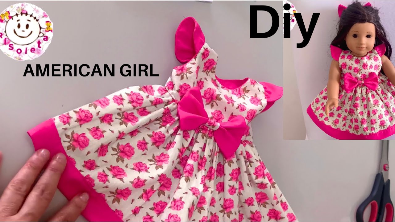 VESTIDO PARA BONECAS - DIY - Risoleta 