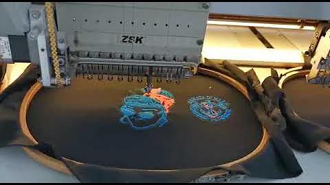 embroidery machine zsk