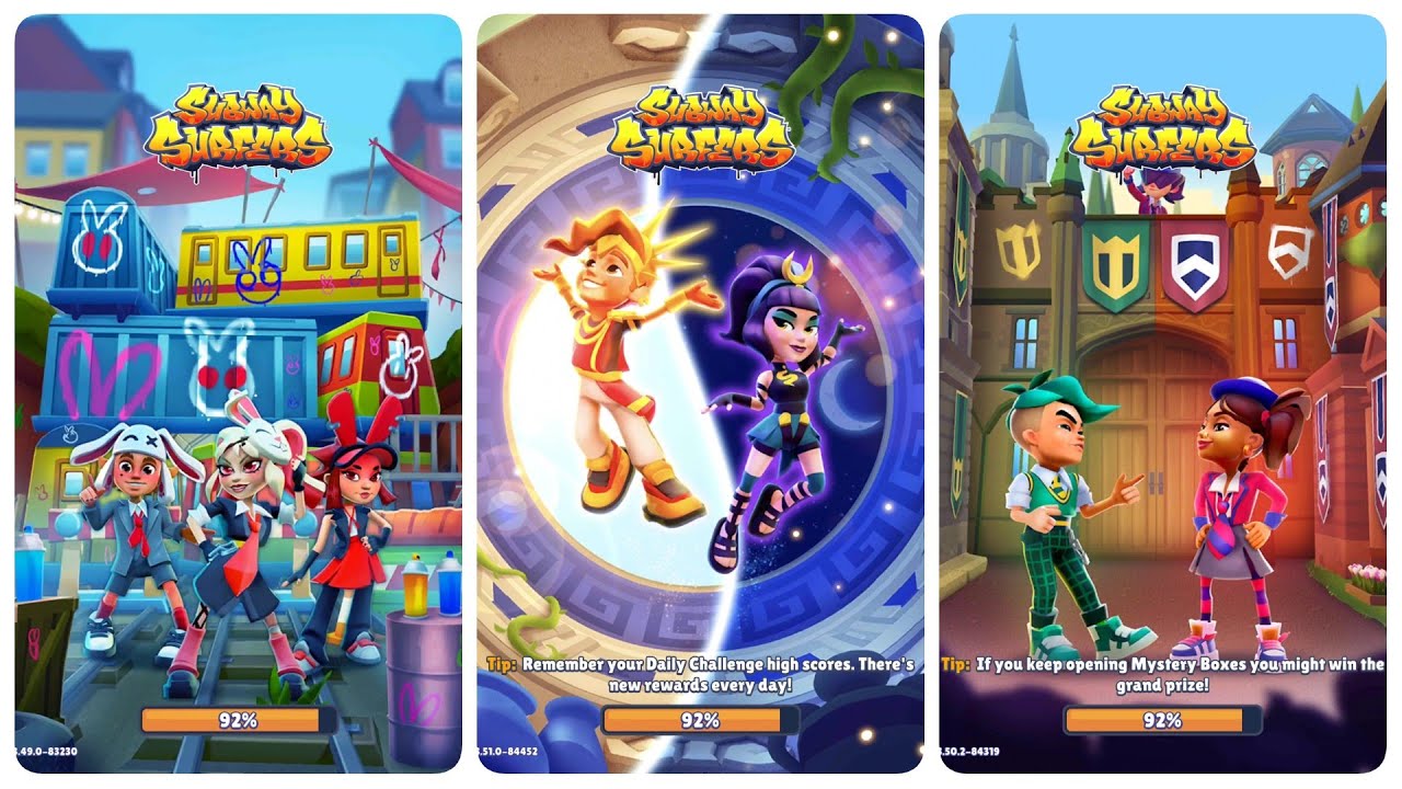 Subway Surfers Greece 2025 vs Oxford 2025 vs Classic 2025