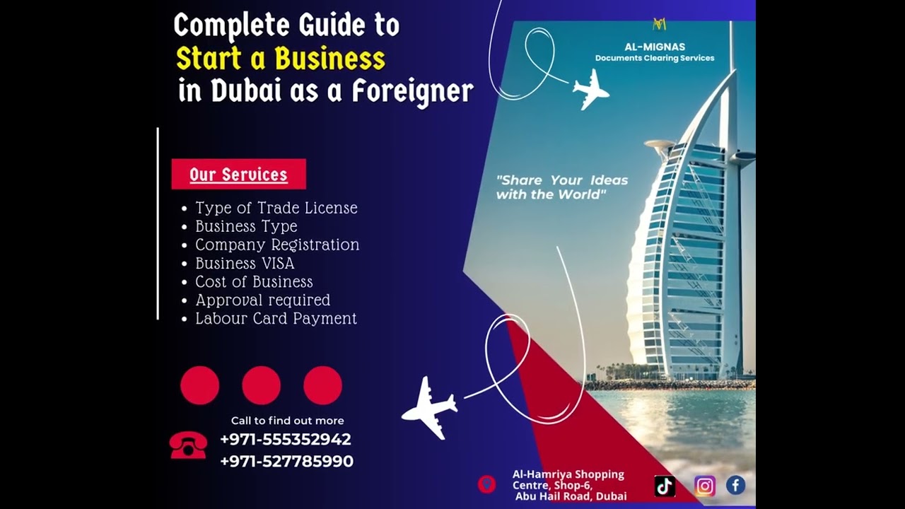 Complete Guide to start a business in Dubai 