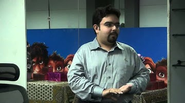 MAAC Director Anandh Ramesh at Anna Nagar Goes Egyption for International Animation Day