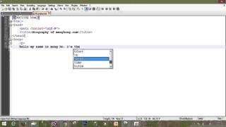HTML 003 Biography speak khmer