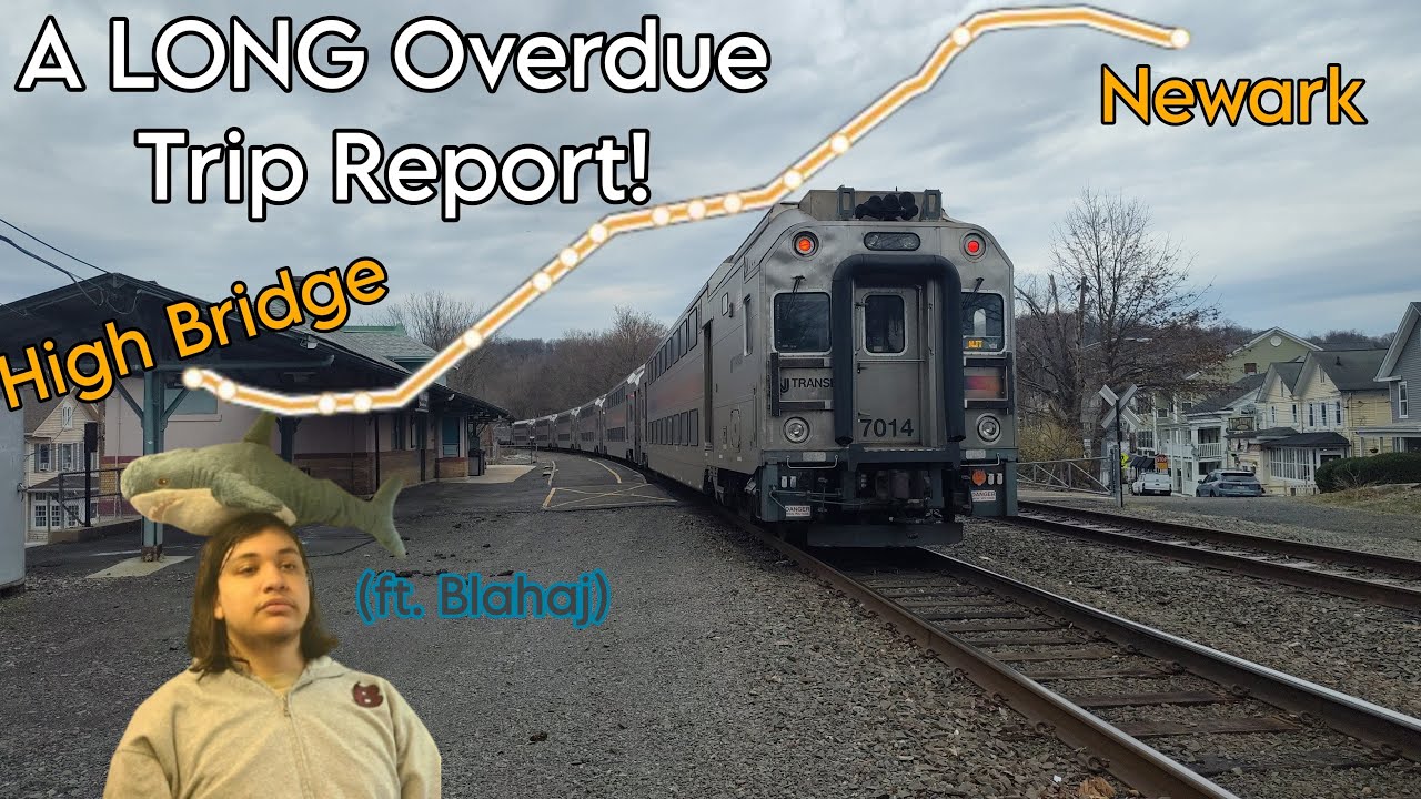 A Long Overdue Raritan Valley Line Trip Report! Newark to High Bridge, NJ