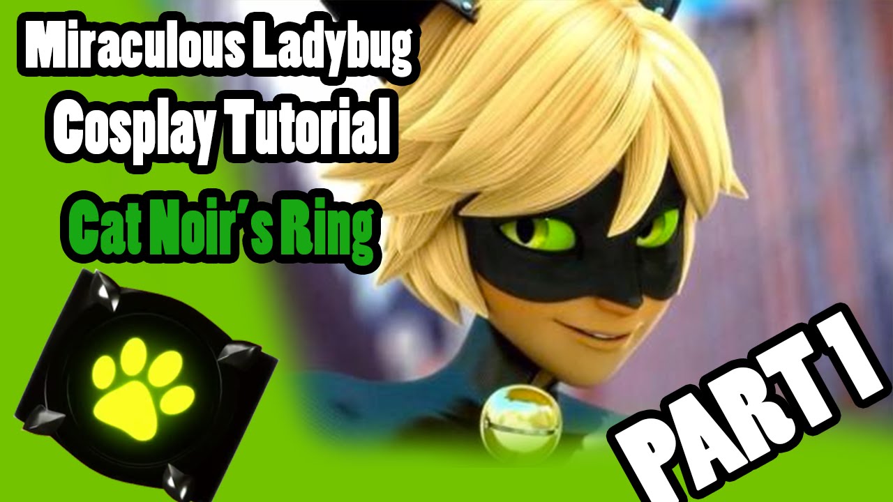 Cosplay Tutorial Miraculous Ladybug Cat Noirs Ring